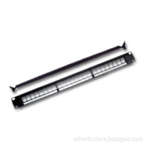 19-inch UTP Blank 24 Port Patch Panel